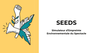 Logo du Simulateur d'Empreinte Environnementale du Spectacle (SEEDS)