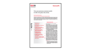 Couverture de l'étude IDDRI et Engagement Si